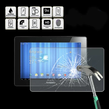 For Lenovo Ideatab S6000 10.1" - Tablet Tempered Glass Screen Protector Cover HD Quality Screen Film Protector Guard Cover
