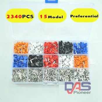 2340pcs/lot mixed 15 models Dual Bootlace Ferrule Kit Electrical Crimp Crimper cord wire end terminal block
2340pcs/lot mixed 15 models Dual Bootlace Ferrule Kit Electrical Crimp Crimper cord wire end terminal block