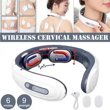 Electric Neck Massager & Pulse Back 6 Modes Power Control Far Infrared Heating Pain Relief Tool Health Care Relaxation Machine
Electric Neck Massager & Pulse Back 6 Modes Power Control Far Infrared Heating Pain Relief Tool Health Care Relaxation Machine