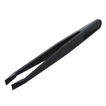 Manual Tool Black Plastic Flat Tip Anti-static Tweezers 
Manual Tool Black Plastic Flat Tip Anti-static Tweezers