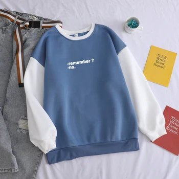 Hoodies Women Cotton Sweatshirt Autumn Winter Letter Print Funny Hip Hop Fashion Simple Long Sleeve Fleece Patchwork Streetwea
Hoodies Women Cotton Sweatshirt Autumn Winter Letter Print Funny Hip Hop Fashion Simple Long Sleeve Fleece Patchwork Streetwea