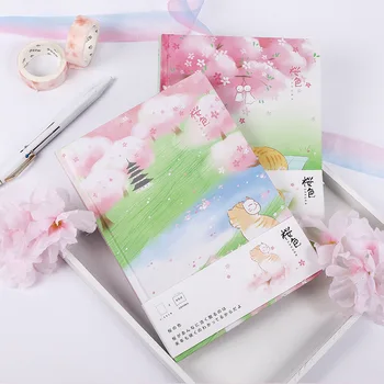 "Summer Cat" Hard Cover Journal Diary Girls Beautiful Cute Notebook Drawing Notepad
"Summer Cat" Hard Cover Journal Diary Girls Beautiful Cute Notebook Drawing Notepad