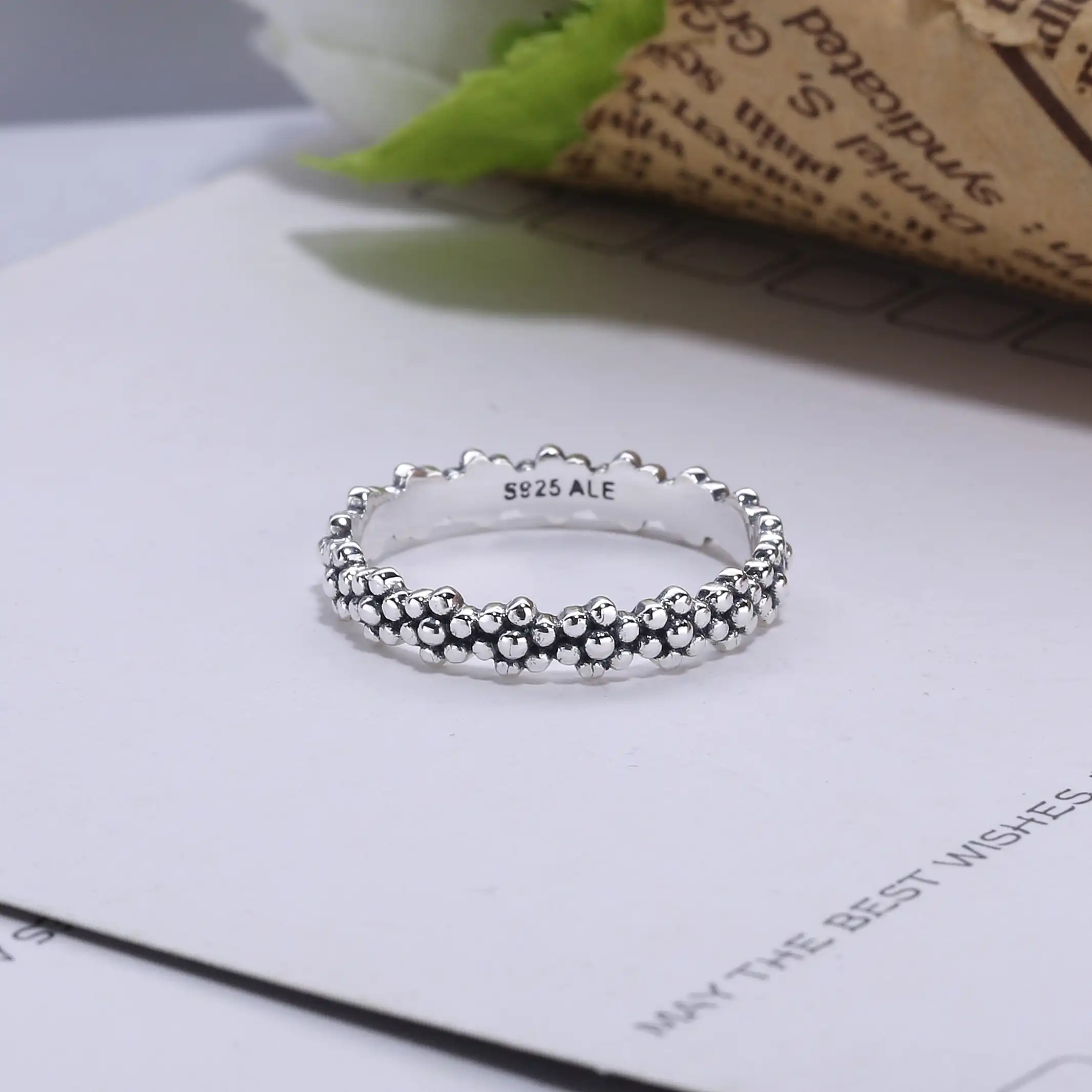 ajax 925 sterling silver charm crystal clear fashion avant-garde