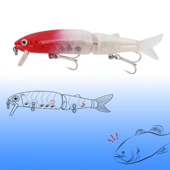 TSURINOYA 6pcs DW42 113mm 13g Floating Minnow Fishing Lure Depth 1.8m Hard Fishing Lure Two Sections Minnow Fishing Bait 
TSURINOYA 6pcs DW42 113mm 13g Floating Minnow Fishing Lure Depth 1.8m Hard Fishing Lure Two Sections Minnow Fishing Bait