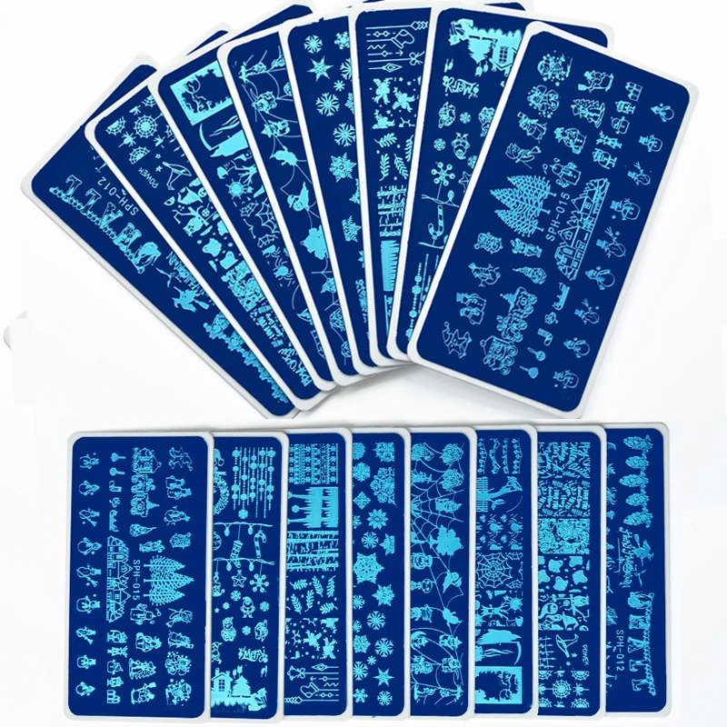 1Pc Nail Stamping Template Christmas Halloween Series Plate With Flower Animal Manicure Print Stamping Image Template Plate #SPH
1Pc Nail Stamping Template Christmas Halloween Series Plate With Flower Animal Manicure Print Stamping Image Template Plate #SPH