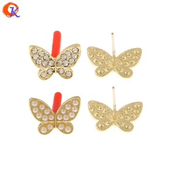 Cordial Design 50Pcs 11*14MM Jewelry Accessories/Hand Made/Butterfly Shape/Imitation Pearl/DIY Making/Rhinestone Earrings Stud
Cordial Design 50Pcs 11*14MM Jewelry Accessories/Hand Made/Butterfly Shape/Imitation Pearl/DIY Making/Rhinestone Earrings Stud