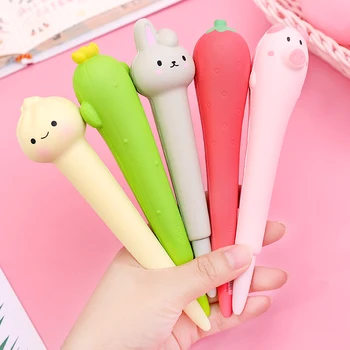 10PCS Student Stationery Soft Decompression Pen 0.5mm Black Gel Pen Kawaii School Supplies
10PCS Student Stationery Soft Decompression Pen 0.5mm Black Gel Pen Kawaii School Supplies