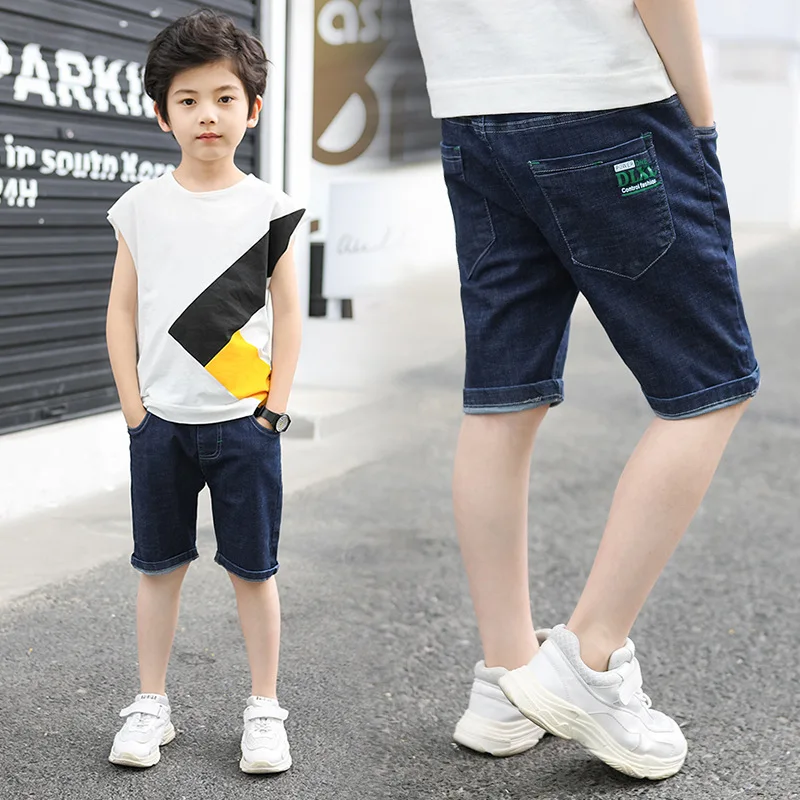 Early Yang Child BOY'S Denim Shorts 2019 New Style Large tong zhong ku Shorts Korean-style CHILDREN'S Garment Western Style Pant
Early Yang Child BOY'S Denim Shorts 2019 New Style Large tong zhong ku Shorts Korean-style CHILDREN'S Garment Western Style Pant