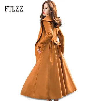 Fashion Women Long Treach Coat 2019 New Spring Autumn Slim Long Sleeve Turndown Collar Windbreaker Ladies Khaki Thin Trench
Fashion Women Long Treach Coat 2019 New Spring Autumn Slim Long Sleeve Turndown Collar Windbreaker Ladies Khaki Thin Trench