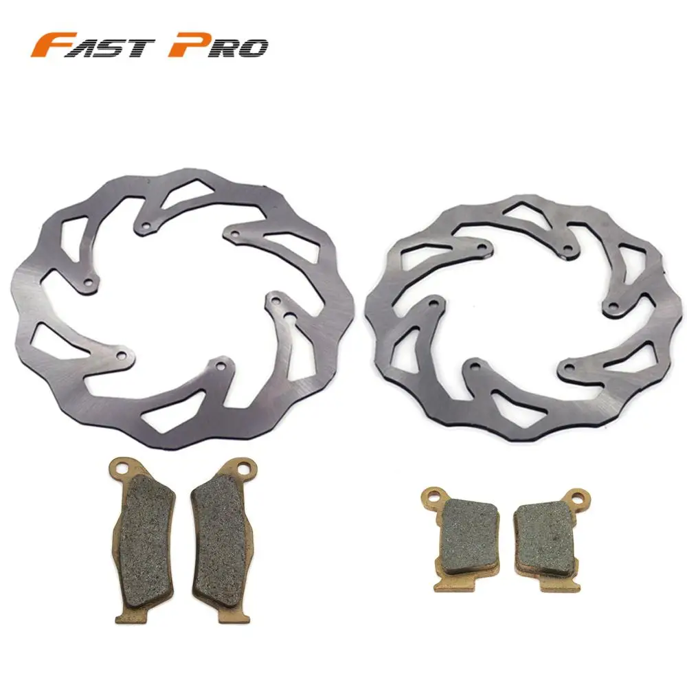 Motorcycle Front & Rear Brake Disc Pads Rotor Set For KTM SX XC EXC XCW SXF SMR XCF 125 150 200 250 300 400 450 SIX DAYS | Автомобили и