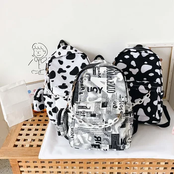 Vintage Bags for Women Birthday Gifts Casual Nylon Shoulder School Bags Cow Letter Print Women Girls Travel Backpacks
Vintage Bags for Women Birthday Gifts Casual Nylon Shoulder School Bags Cow Letter Print Women Girls Travel Backpacks
