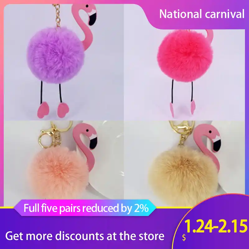 bag key pendant plush toys stuffed unicorn doll toy girls gift
