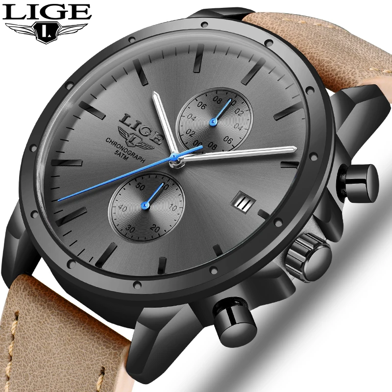 Relogio Masculino 2020 Trend Men Watch LIGE Brand High Quality Fashion Sports Quartz Watches Mens Waterproof Chronograph Clock
Relogio Masculino 2020 Trend Men Watch LIGE Brand High Quality Fashion Sports Quartz Watches Mens Waterproof Chronograph Clock