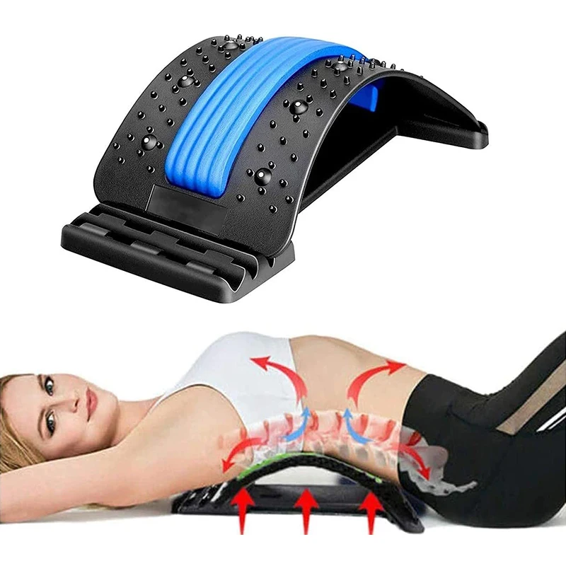 Back Stretcher, Lumbar Back Pain Relief Device, Multi-Level Back Massager Lumbar, Pain Relief for Herniated Disc, Sciatica, Scol
Back Stretcher, Lumbar Back Pain Relief Device, Multi-Level Back Massager Lumbar, Pain Relief for Herniated Disc, Sciatica, Scol