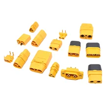 10pcs XT60H/MR30Model aircraftTPlugxt90sConnector high current male and female docking plug lithium battery socket
10pcs XT60H/MR30Model aircraftTPlugxt90sConnector high current male and female docking plug lithium battery socket