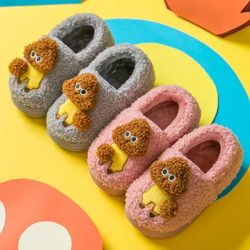 Baby Slippers Winter Boys Girls Toddler New Cute Cartoon Dog Children Shoes Soft Bottom Warm Non-slip Kids Slippers
Baby Slippers Winter Boys Girls Toddler New Cute Cartoon Dog Children Shoes Soft Bottom Warm Non-slip Kids Slippers