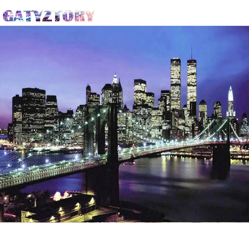GATYZTORY Diamond Mosaic Landscape 5D DIY Diamond Painting Cross Stitch Night Scene Picture Of Rhinestone Decor Home
GATYZTORY Diamond Mosaic Landscape 5D DIY Diamond Painting Cross Stitch Night Scene Picture Of Rhinestone Decor Home