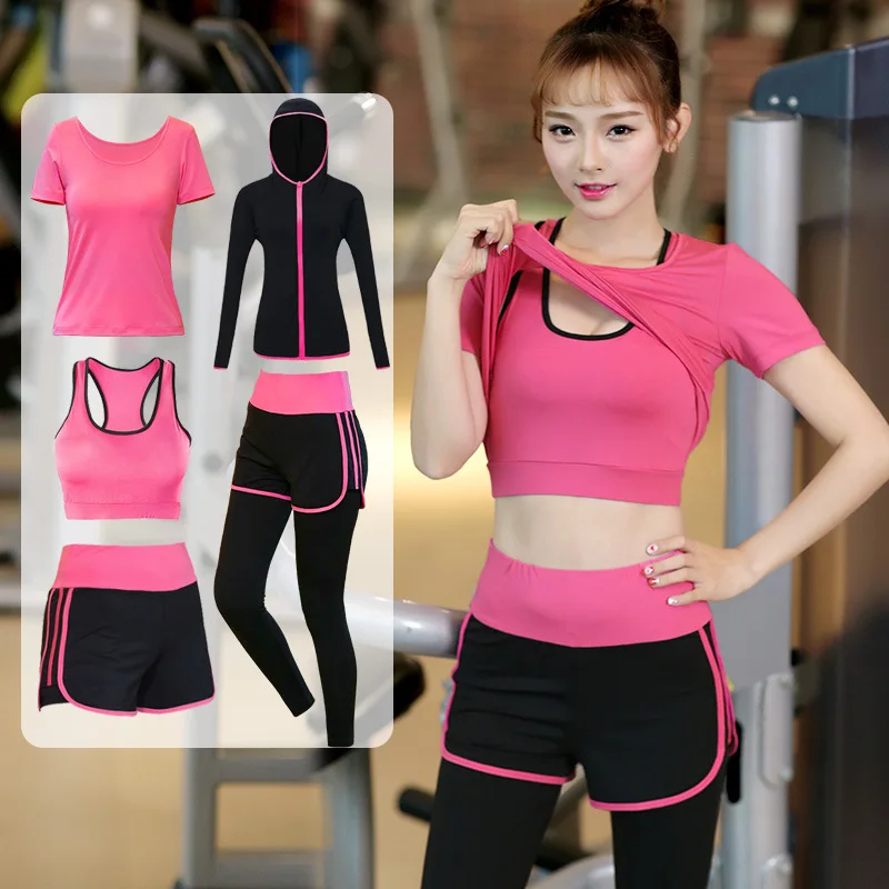 2019 Summer Jogging Suits WOMEN'S Suit New Style Gym Sports Set Morning Yoga with Chest Pad Quick Drying Clothes Pullover
2019 Summer Jogging Suits WOMEN'S Suit New Style Gym Sports Set Morning Yoga with Chest Pad Quick Drying Clothes Pullover