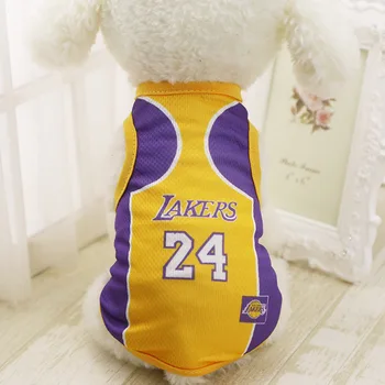 New Dog Summer Vest Basketball Teams puppy T-Shirt Spring Small Middle Large Dogs Clothes XS to 6XL Pet Products Clothing
New Dog Summer Vest Basketball Teams puppy T-Shirt Spring Small Middle Large Dogs Clothes XS to 6XL Pet Products Clothing