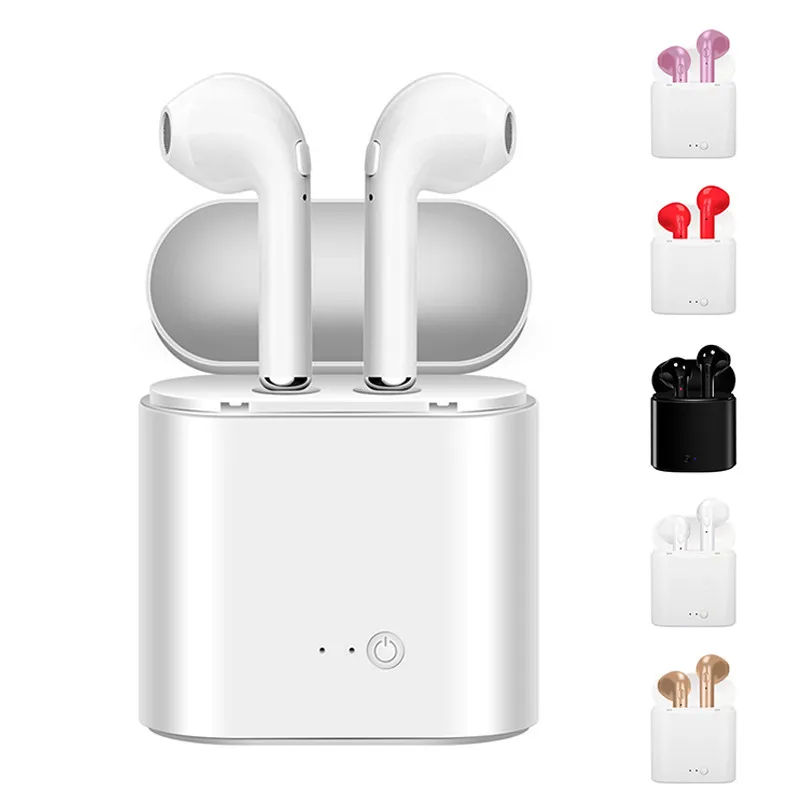 Sport Bluetooth Earphone I7s TWS Stereo Earbud Bluetooth Headset with Charging Pod Wireless Headsets Mic for All Smart Phone
Sport Bluetooth Earphone I7s TWS Stereo Earbud Bluetooth Headset with Charging Pod Wireless Headsets Mic for All Smart Phone