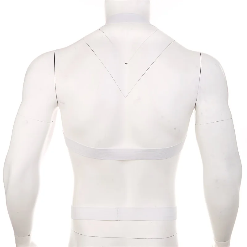 CLEVER-MENMODE Sexy Body Chest Lingerie Harness Bondage Elastic Belt Halter Neck Costume Straps Men Hombre Erotic Clothing Nightclub 17 CLEVER-MENMODE Sexy Body Chest Lingerie Harness Bondage Elastic Belt Halter Neck Costume Straps Men Hombre Erotic Clothing Nightclub -Zentai shop online H8f54606e02d24659b85544d2952e9fc6v.jpg