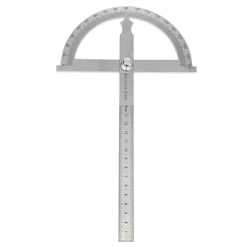 15cm Detachable Stainless Steel Round Head Rotary Measure Protractor Angle Ruler 0-180 Degrees 15cm/5.91\"
15cm Detachable Stainless Steel Round Head Rotary Measure Protractor Angle Ruler 0-180 Degrees 15cm/5.91\"