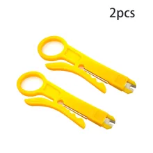 2/3/5/10pcs Yellow Mini Wire Stripper Multi-function Tool Suitable For Twisted Pair UTP/ST Data Cable Hand Tools
2/3/5/10pcs Yellow Mini Wire Stripper Multi-function Tool Suitable For Twisted Pair UTP/ST Data Cable Hand Tools