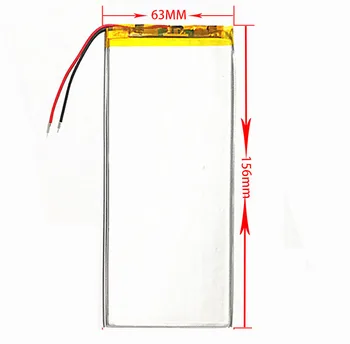 3263156 3.7V 5000mAh Rechargeable Li-Polymer Li-ion Battery For Prestigio MultiPad WIZE 3161 PMT3161 3G
3263156 3.7V 5000mAh Rechargeable Li-Polymer Li-ion Battery For Prestigio MultiPad WIZE 3161 PMT3161 3G