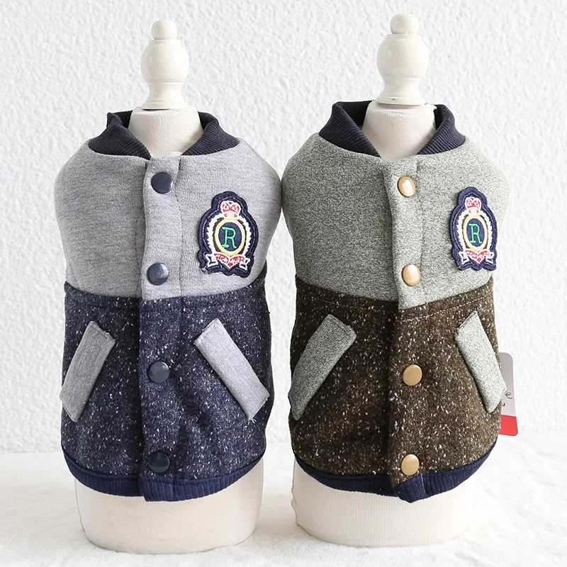 2019 Autumn and Winter Newest Academic Style Baseball Design Warm Two Feet Dog Coat Pet Clothing Cachorro Clothes
2019 Autumn and Winter Newest Academic Style Baseball Design Warm Two Feet Dog Coat Pet Clothing Cachorro Clothes