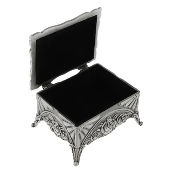 Vintage Jewelry Box Rose Flower Sculpture Trinket Breast Jewelry Organizer
Vintage Jewelry Box Rose Flower Sculpture Trinket Breast Jewelry Organizer