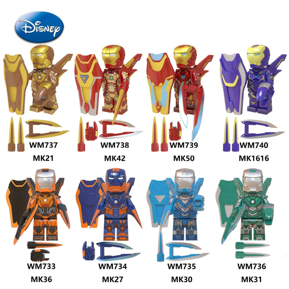Marvel Series Building Blocks Iron Man Around Plastic Assemblage PVC Action Figure Collection Model Toys Children Christmas Gift
Marvel Series Building Blocks Iron Man Around Plastic Assemblage PVC Action Figure Collection Model Toys Children Christmas Gift