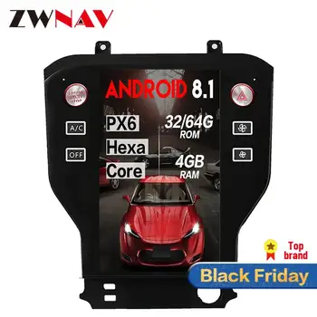 PX6 4+64G Tesla style Android 8.1 Car dvd Multimedia Player For Ford Mustang 2015+ car GPS Navigation Autoradio video big screen
PX6 4+64G Tesla style Android 8.1 Car dvd Multimedia Player For Ford Mustang 2015+ car GPS Navigation Autoradio video big screen