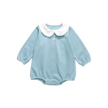 Newborn Baby Girls Jumpsuit Princess princess Clothes Infant Long Sleeve Doll collar Triangle Bag Fart Clothing Hair band 
Newborn Baby Girls Jumpsuit Princess princess Clothes Infant Long Sleeve Doll collar Triangle Bag Fart Clothing Hair band