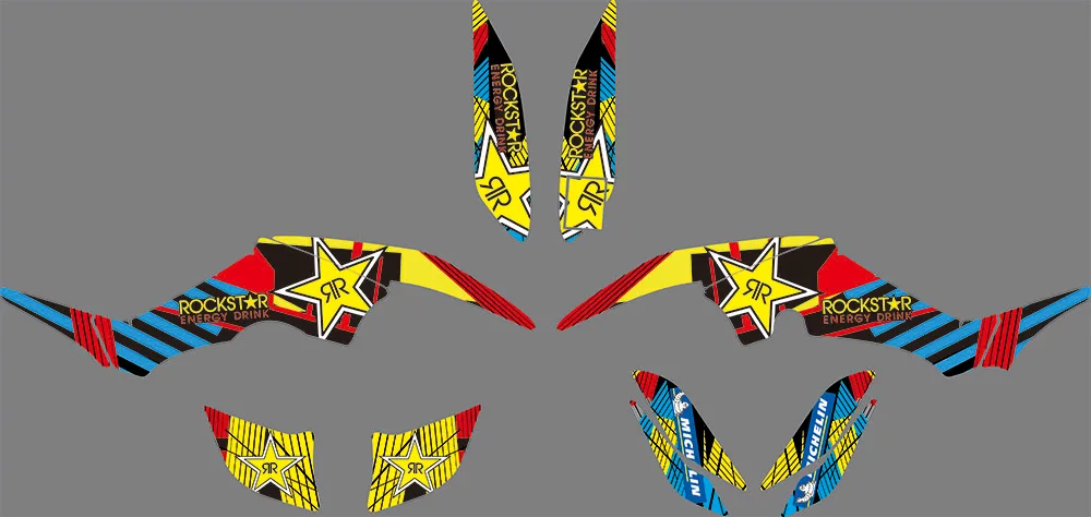 Ruilian Motorcycle Team Graphic & Backgrounds Decal Sticker Kits for YAMAHA RAPTOR 350
Ruilian Motorcycle Team Graphic & Backgrounds Decal Sticker Kits for YAMAHA RAPTOR 350