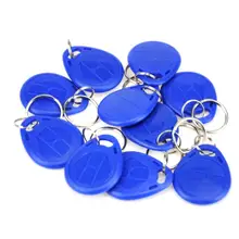 Keyfobs Ring 125KHz Card Chip RFID Tag Proximity ID Smart Token Tags Key ID EM4100 For Access Control Time Attendance 
Keyfobs Ring 125KHz Card Chip RFID Tag Proximity ID Smart Token Tags Key ID EM4100 For Access Control Time Attendance