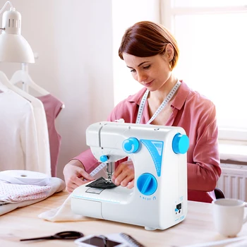 Mini Sewing Machine Electric Portable Sewing Machine Reverse Function Adjustable Speed 19 Stitches with Drawer Light Foot Petal
Mini Sewing Machine Electric Portable Sewing Machine Reverse Function Adjustable Speed 19 Stitches with Drawer Light Foot Petal