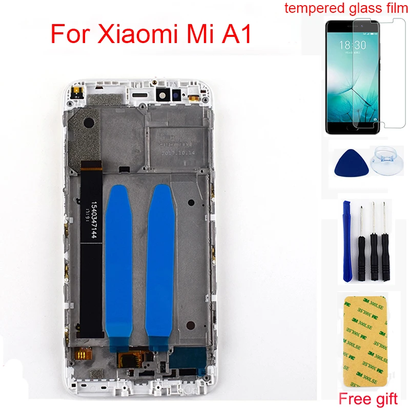 For Xiaomi Mi A1 LCD Screen MiA1 Mi 5X Mi5X LCD Display Touch Screen Digitizer Assembly With Frame Replacement Screen
For Xiaomi Mi A1 LCD Screen MiA1 Mi 5X Mi5X LCD Display Touch Screen Digitizer Assembly With Frame Replacement Screen