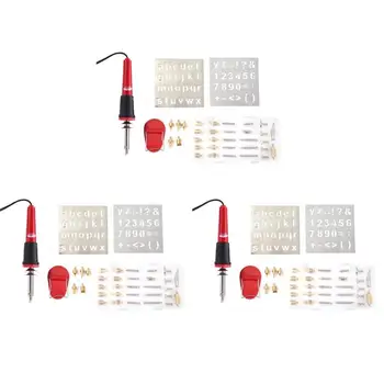 37pcs/set Electric Soldering Iron Tip Pyrography Tool Wood Embossing Burning Pen Mainly Used for Individual DIY Creation
37pcs/set Electric Soldering Iron Tip Pyrography Tool Wood Embossing Burning Pen Mainly Used for Individual DIY Creation
