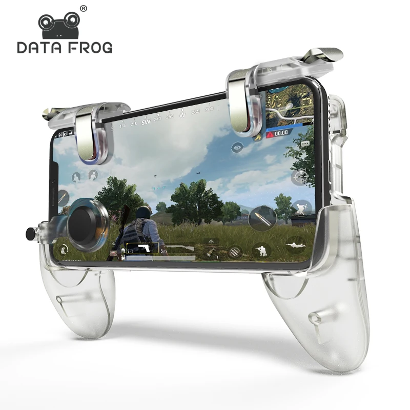 DATA FROG Game Controller Gamepad For PUBG L1R1 Shooter Trigger Fire Button Gamepad Joystick For iPhone Android Mobile Phone
DATA FROG Game Controller Gamepad For PUBG L1R1 Shooter Trigger Fire Button Gamepad Joystick For iPhone Android Mobile Phone