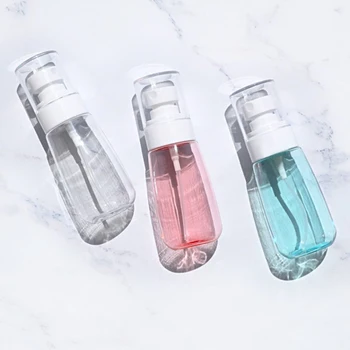 60ml Fine Mist Spray Bottle Travel Clear Cosmetic Container Refillable Bottle Empty Makeup Water Bottles
60ml Fine Mist Spray Bottle Travel Clear Cosmetic Container Refillable Bottle Empty Makeup Water Bottles