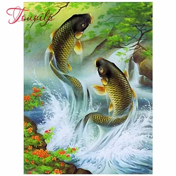 5d Fish Diamond Painting Full Round Scenery Mosaic DIY Diamond Embroidery carp Pattern Cross Stitch Sticker Home Decor gift
5d Fish Diamond Painting Full Round Scenery Mosaic DIY Diamond Embroidery carp Pattern Cross Stitch Sticker Home Decor gift