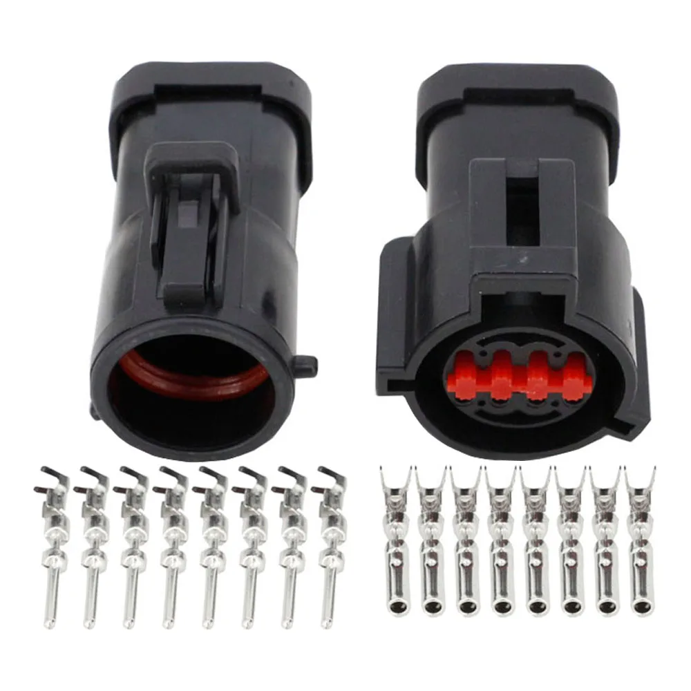 8 Pin Automotive Waterproof Connectors Black Connector with Terminal Plug DJ7087A-1.5-11/21 8P
8 Pin Automotive Waterproof Connectors Black Connector with Terminal Plug DJ7087A-1.5-11/21 8P