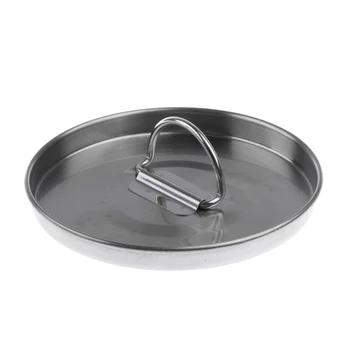 1.2L Stainless Steel Camping Picnic Campfire Hanging Pot Folding Handle Outdoor Tableware Cookware Cooking Pan with Lid
1.2L Stainless Steel Camping Picnic Campfire Hanging Pot Folding Handle Outdoor Tableware Cookware Cooking Pan with Lid