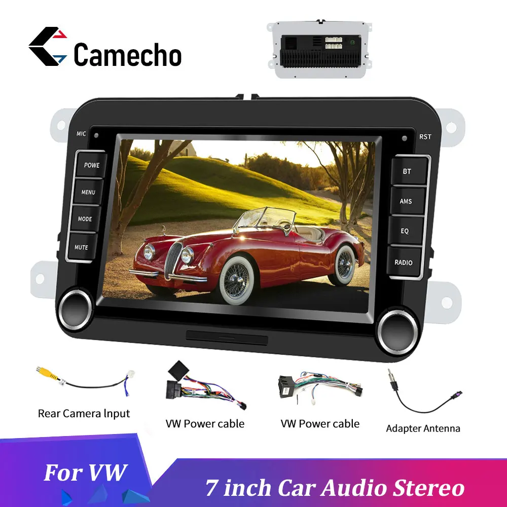 Camecho 2DIN 7'' Car Multimedia Player Bluetooth Car Radios Android Mirror Link Audio Stereo Radio Coche Mp5 Audio Player For VW
Camecho 2DIN 7'' Car Multimedia Player Bluetooth Car Radios Android Mirror Link Audio Stereo Radio Coche Mp5 Audio Player For VW