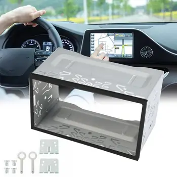 Automotive Radio Player Box Double DIN Installation Dash Kit Durable Radio Head Unit Installation Frame Fittings Kit Universal
Automotive Radio Player Box Double DIN Installation Dash Kit Durable Radio Head Unit Installation Frame Fittings Kit Universal