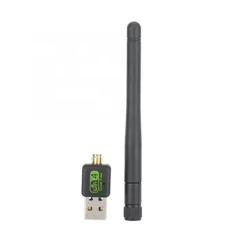 USB2.0 Connector 150M 2.4G Drive-Free Wireless Network Card with Detachable SMA Antenna Drive-Free Network Card
USB2.0 Connector 150M 2.4G Drive-Free Wireless Network Card with Detachable SMA Antenna Drive-Free Network Card
