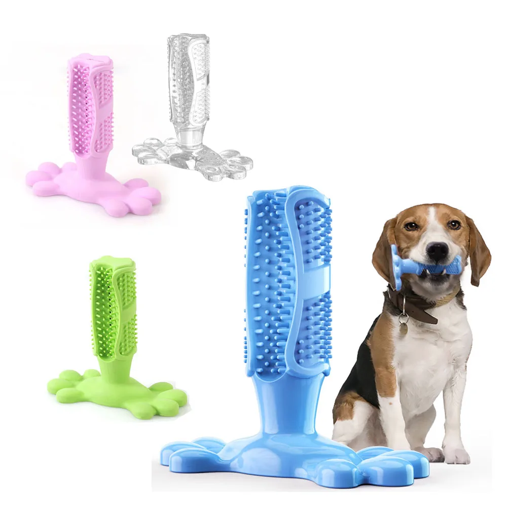 Rubber Dog Chew Toys Dog Toothbrush Teeth Cleaning Toy Dog Pet Toothbrushes Brushing Stick Pet Dog Toy Supplies Goods for pets
Rubber Dog Chew Toys Dog Toothbrush Teeth Cleaning Toy Dog Pet Toothbrushes Brushing Stick Pet Dog Toy Supplies Goods for pets