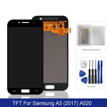 For Samsung Galaxy A5 2017 LCD Display Touch Screen Digitizer Assembly On SM A520F A 5 520F Sm-A520F 100% Test
For Samsung Galaxy A5 2017 LCD Display Touch Screen Digitizer Assembly On SM A520F A 5 520F Sm-A520F 100% Test