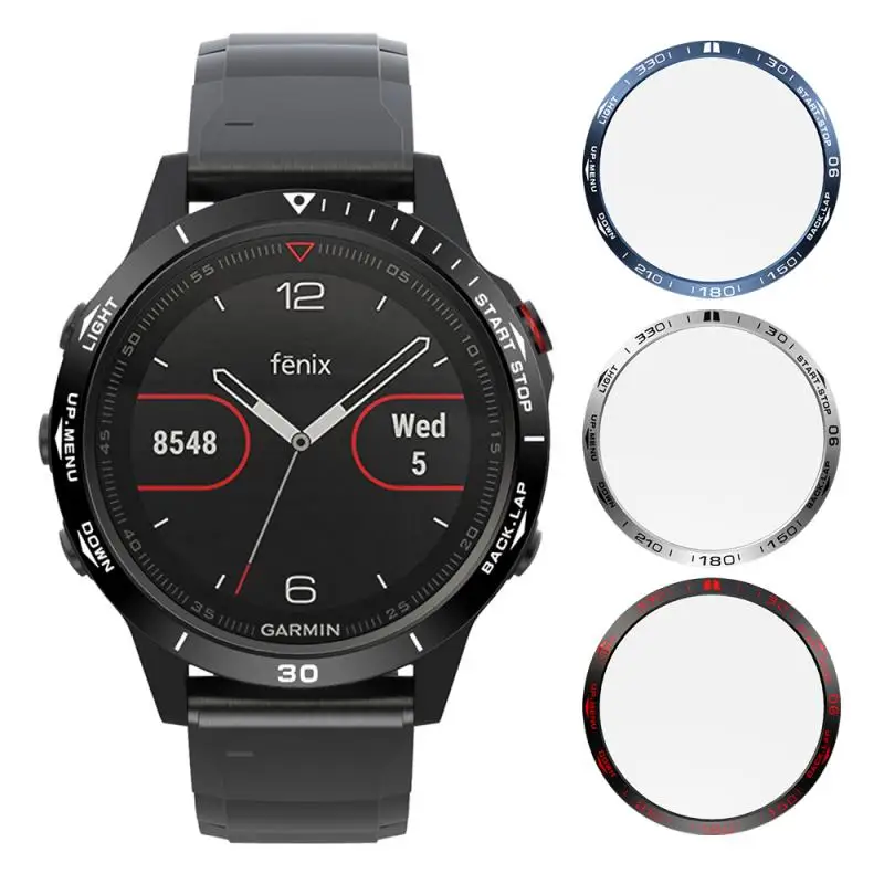 Защитный чехол для часов Garmin Fenix 5 защита от царапин стальное кольцо | Электроника