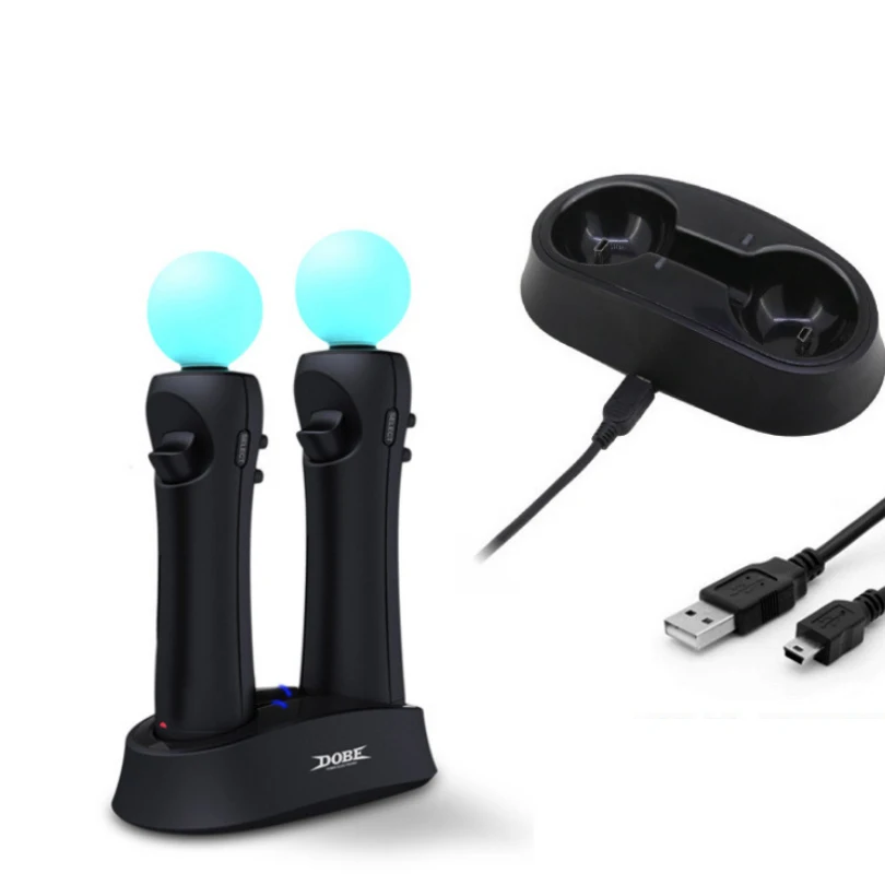 PS4 Game Accessories Double Charger Power Adapter Dual Port for PS Move forPS3 PS4 Move Game PS VR Comtroller For Playstation 4
PS4 Game Accessories Double Charger Power Adapter Dual Port for PS Move forPS3 PS4 Move Game PS VR Comtroller For Playstation 4